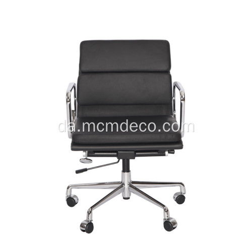 Moderne Eames soft pad Læder Management stol